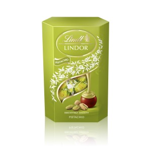 Lindt LINDOR Pistachio Cornet 200g X8