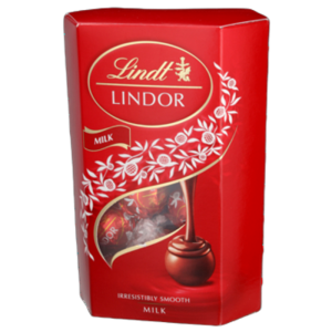Lindt LINDOR Milk Cornet 200g X8
