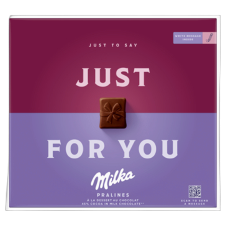 I love Milka praliny 110g