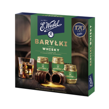 E. Wedel Baryłki Whisky 200g