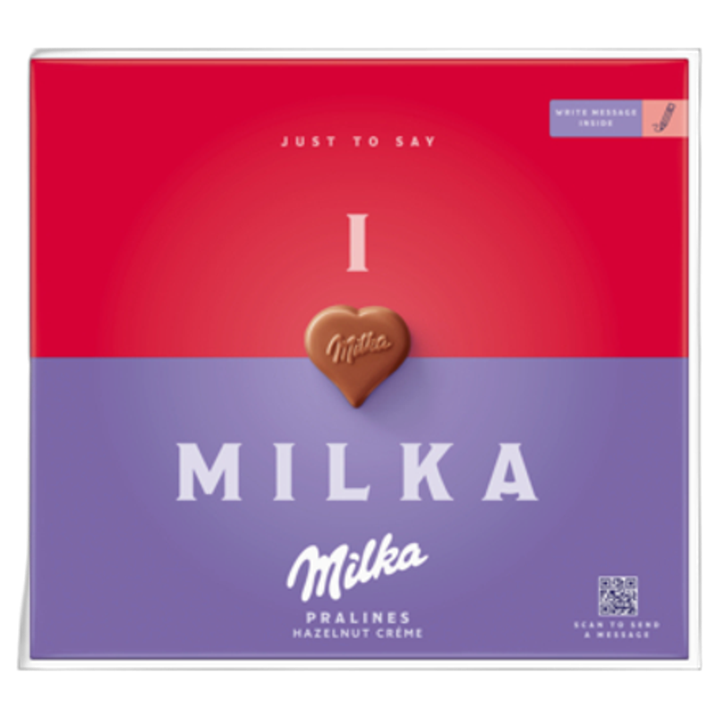 I love Milka hazelnuts 110g