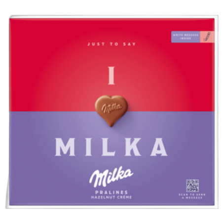 I love Milka hazelnuts 110g