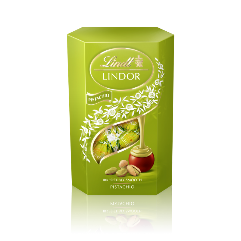 Lindt LINDOR Pistachio Cornet 200g