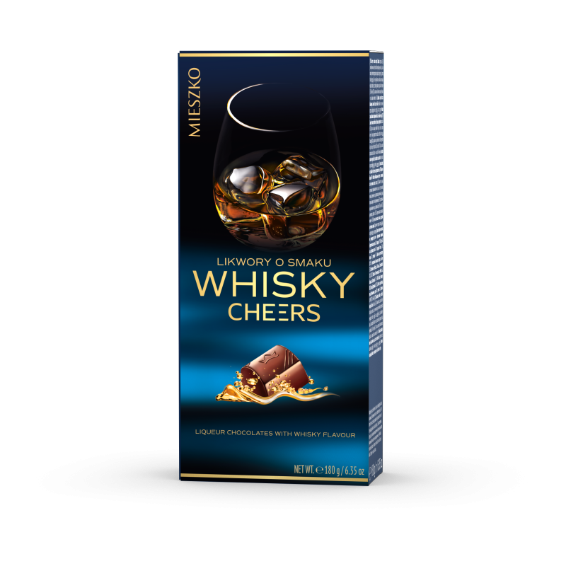 Cheers likwory whisky 180g Mieszko