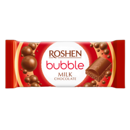 Roshen Czekolada Bąbelkowa mleczna 80 g