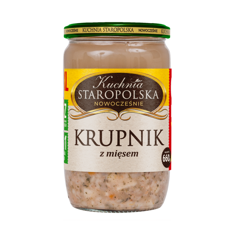 Kuchnia Staropolska Krupnik z mięsem 660g
