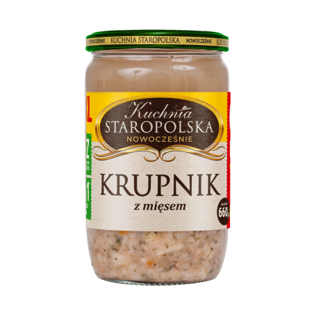 Kuchnia Staropolska Krupnik z mięsem 660g