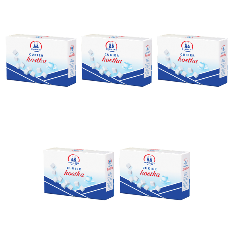 Diamant cukier biały kostka 1kg X5