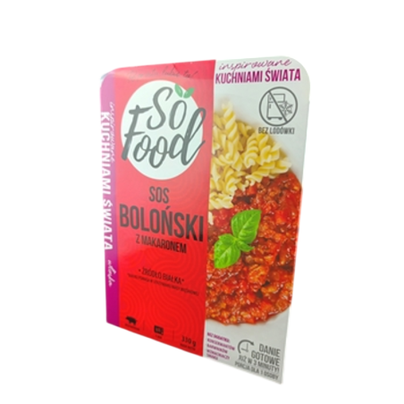 SoFood Sos boloński z makaronem 330g