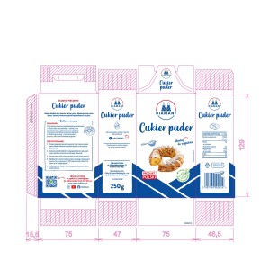 Diamant cukier puder 250g X14