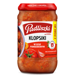 Pudliszki Klopsiki w sosie pomidorowym 590g