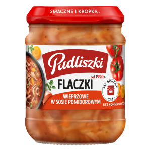 Pudliszki Flaczki wieprzowe w sosie pomidorowym 450g
