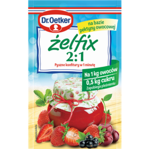 Dr. Oetker Żelfix 2:1 Uniwersalny Żelujący do Dżemu Konfitur 40g X35