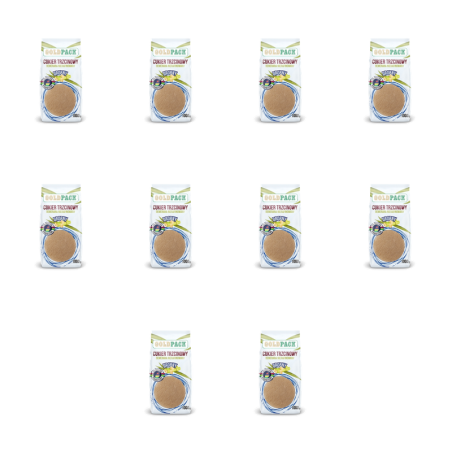 GoldPack Cukier trzcinowy drobny 1kg X10