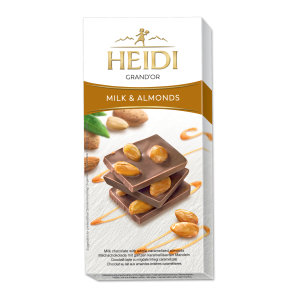 Heidi Grand'Or Milk&Almonds 100g