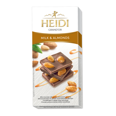 Heidi Grand'Or Milk&Almonds 100g