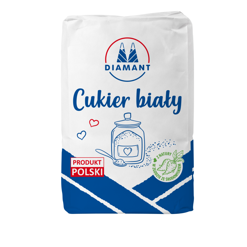 DIAMANT CUKIER BIAŁY 2KG
