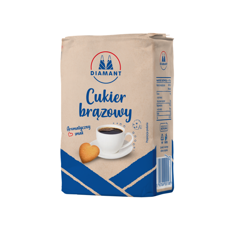 Diamant cukier brązowy 500g