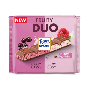 Ritter Sport Czekolada DUO Fruity 218g