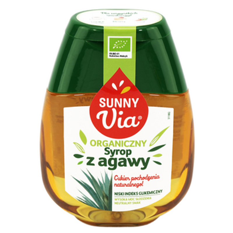Syrop z agawy BIO 250g Sunny Via