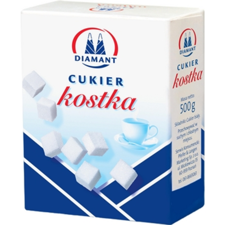 Diamant cukier biały kostka 500g