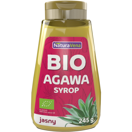 NATURAVENA Syrop z agawy jasny 245g BIO