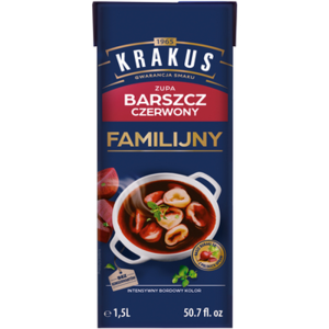 Krakus Barszcz czerwony familijny 1,5 l X8