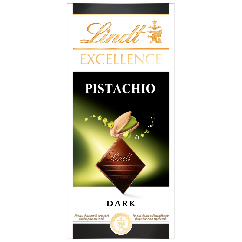 Lindt EXCELLENCE Pistachio 100g