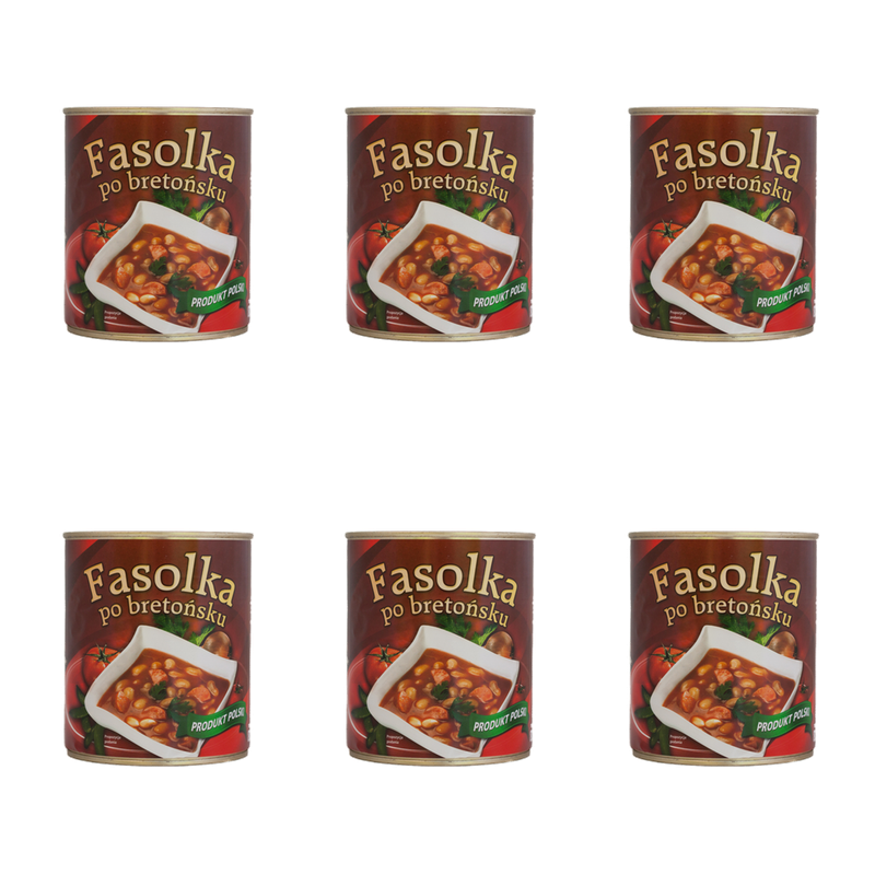 Yabra Fasolka po bretońsku 800G X6