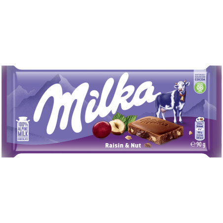 Milka Raisins&Nuts 90g