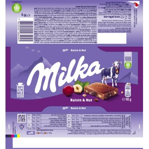 Milka Raisins&Nuts 90g