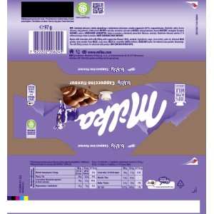 Milka Bubbly Cappuccino 97g