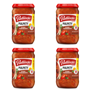 Pudliszki Pulpety w sosie pomidorowym 590g X4