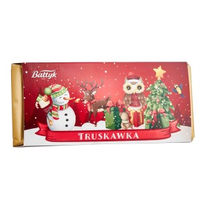 Bałtyk Czekolada nadziewana Truskawka 148g