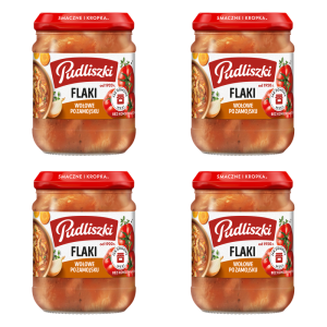 Pudliszki Flaki wołowe po zamojsku 450g X4