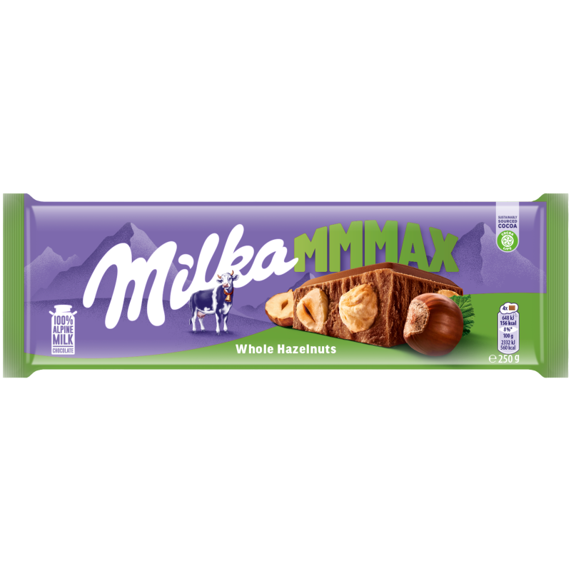 Milka Wholenuts 250g