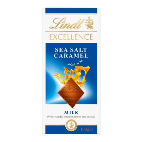Lindt EXCELLENCE Milk Caramel Salt 100g