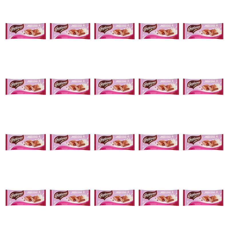 Goplana Oryginalna mleczna Czekolada 90 g X20