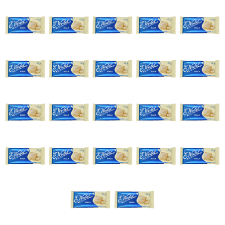 E.Wedel Czekolada biała 80g X22