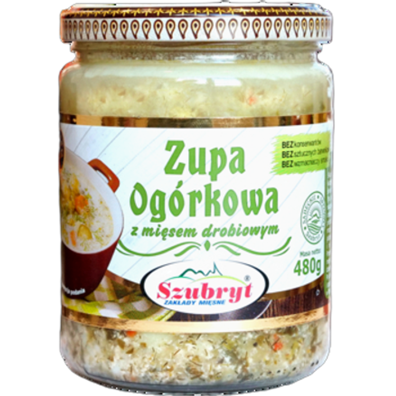 Zupa ogórkowa 480g Szubryt