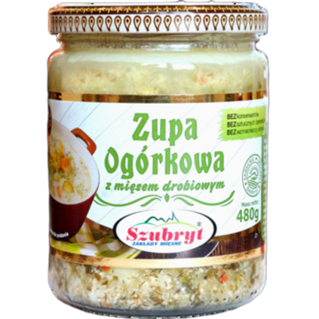 Zupa ogórkowa 480g Szubryt