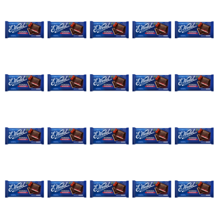 E. Wedel Czekolada Gorzka Wiśniowa 100g X20