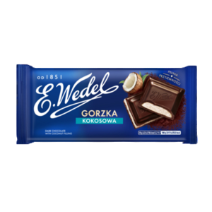 E. Wedel Czekolada Gorzka Kokosowa 100g X20