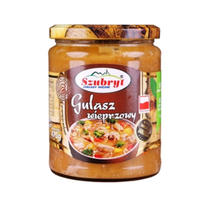 Gulasz wieprzowy Szubryt 470g