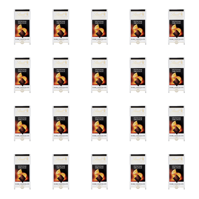 Lindt EXCELLENCE Orange Intense 100g X20