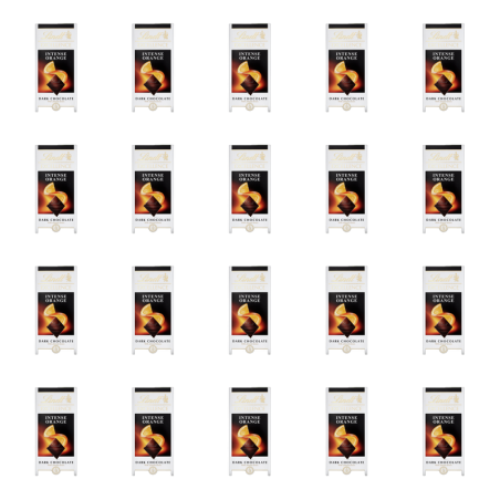 Lindt EXCELLENCE Orange Intense 100g X20