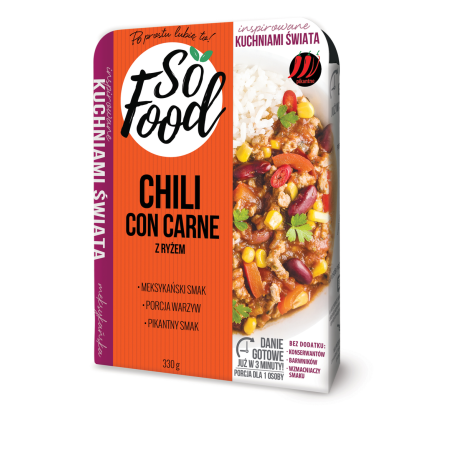 Chili con carne 330 g So Food