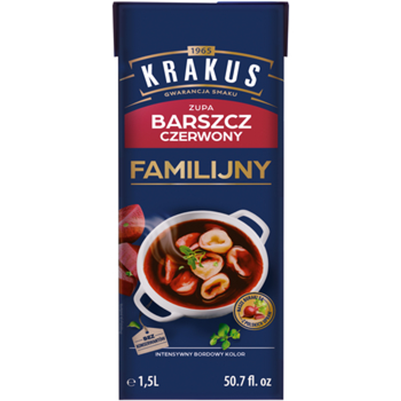 Krakus Barszcz czerwony familijny 1,5 l