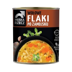 Wołowe Flaki po Zamojsku 820g Męska Rzecz