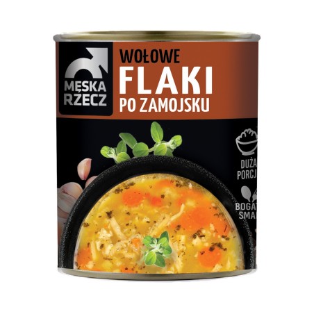 Wołowe Flaki po Zamojsku 820g Męska Rzecz
